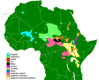 Nilo-saharan divisions (Greenberg?)